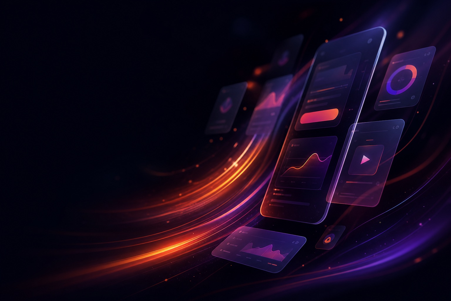 A polished mobile app experience on a smartphone